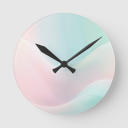 Personalisierte runde Uhr (Vorderseite)
