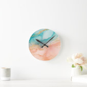 Personalisierte runde Uhr (Zuhause)