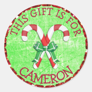 Personalisierte Runder Aufkleber