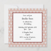 Personalisierte russische Puppe Matryoshka Einladu (Rückseite)