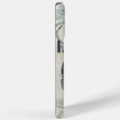 Personalisierte rustikale Hirsche Abstrakte Blumen Case-Mate iPhone Hülle (Rückseite / Rechts)