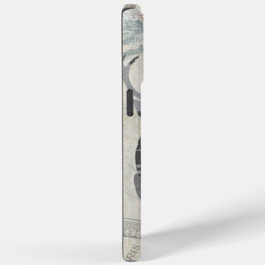 Personalisierte rustikale Hirsche Abstrakte Blumen Case-Mate iPhone Hülle (Rückseite / Rechts)