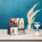 Personalisierte rustikale Hochzeitsszeitsfotografi Fotoplatte (InSitu)