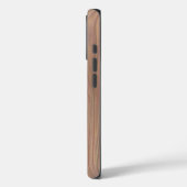 Personalisierte rustikale Holzstruktur Case-Mate iPhone Hülle (Rückseite / Links)