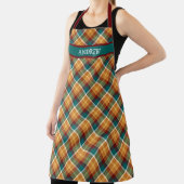 Personalisierte rustikale Karo-Tartan-Grill-Koch-S Schürze (InSitu)