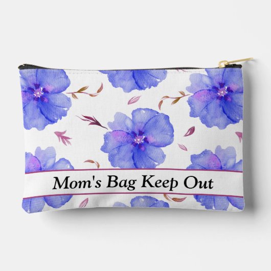 Personalisierte Rustikale Rose Zubehör Beutel (Rückseite)