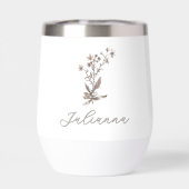 Personalisierte Rustikale Wildblumen (Rückseite)