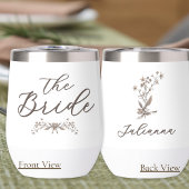 Personalisierte Rustikale Wildblumen