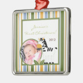 Personalisierte Safari Ornament Aus Metall (Links)