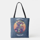 PERSONALISIERTE SAGITTARIUS ZODIAC-SIGN-Tasche Tasche (Rückseite)