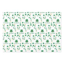 Personalisierte Saint Patricks Leprechaun Clover