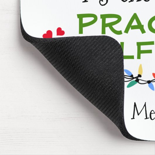 Personalisierte SAISON ZUR SELBSTVERSORGUNG Mousepad (Ecke)