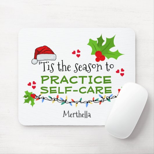 Personalisierte SAISON ZUR SELBSTVERSORGUNG Mousepad (Mit Mouse)