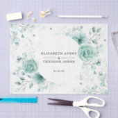 Personalisierte Salbei-Grüntöne Seidenpapier (Handwerk)