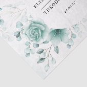 Personalisierte Salbei-Grüntöne Seidenpapier (Ausschnitt)