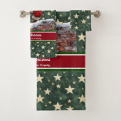 Personalisierte Santa Bath Handtücher in trendigen (Insitu)