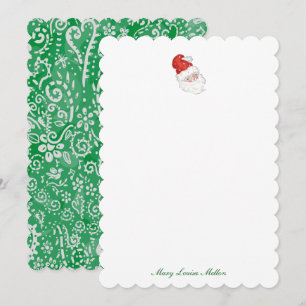Personalisierte Santa Notes Einladung