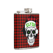 Personalisierte Santa Skull-Flasche Flachmann (Rechts)