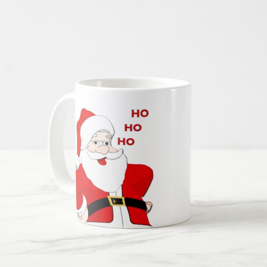 Personalisierte Santa Tasse (Vorderseite Links)