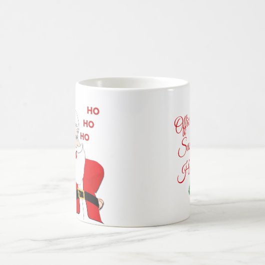 Personalisierte Santa Tasse (Mittel)