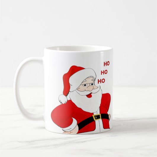 Personalisierte Santa Tasse (Links)