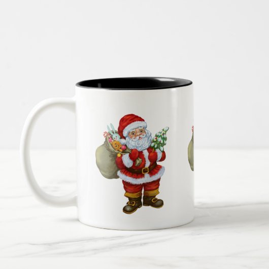 Personalisierte Santa Tasse (Links)