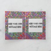 Personalisierte Sauberkeit Feiertagskarte (Innenseite)