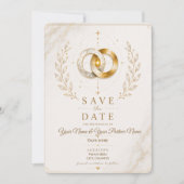 Personalisierte Save-the-Date-Karte | Heilige Unio Save The Date (Vorderseite)
