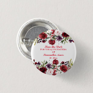 Personalisierte 'Save the Date'-Magnete für Quince Button