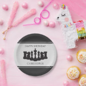 Personalisierte Schachpartie Schach King Geburtsta Pappteller (Party)