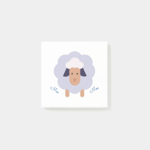 Personalisierte Schafe Post-it Klebezettel