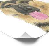 Personalisierte Schäferkunst Fotodruck (Ecke)