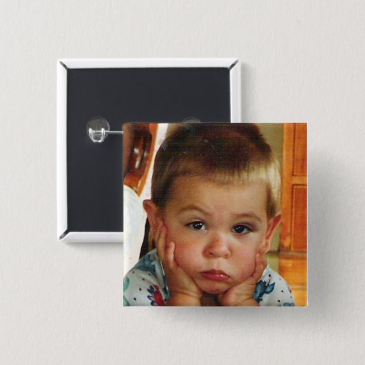 Personalisierte Schaltfläche für den Foto Square Button (Vorne & Hinten)