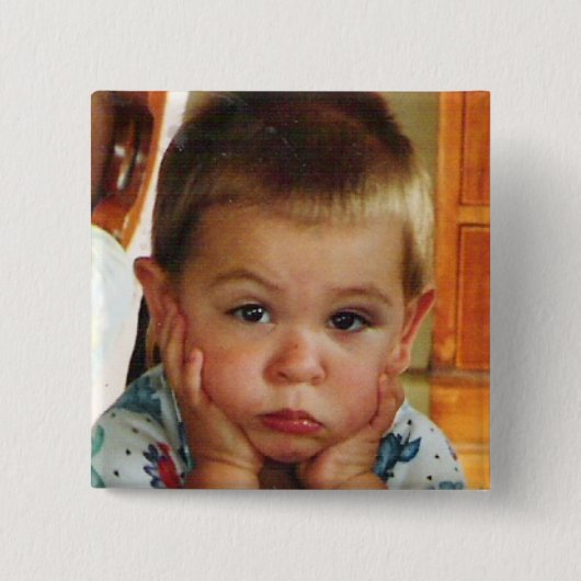 Personalisierte Schaltfläche für den Foto Square Button (Vorderseite)