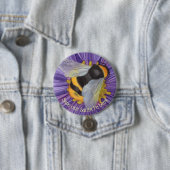 Personalisierte Schaltfläche "Unsere Bienen gerett Button (Beispiel)