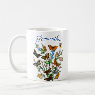 PERSONALISIERTE SCHALTFLÄDEN AUS DER NATUR KAFFEETASSE