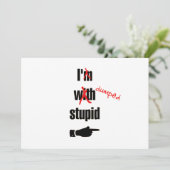 Personalisierte Scheidung| Funny Girls Night Out P Einladung (Stehend Vorderseite)