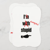 Personalisierte Scheidung| Funny Girls Night Out P Einladung (Vorne/Hinten)