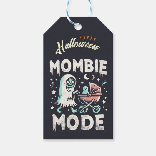 Personalisierte Schenkungmarke "Mombie Mode" Geschenkanhänger (Vorderseite)