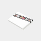 Personalisierte Schicht Post-it Klebezettel (angewinkelt)