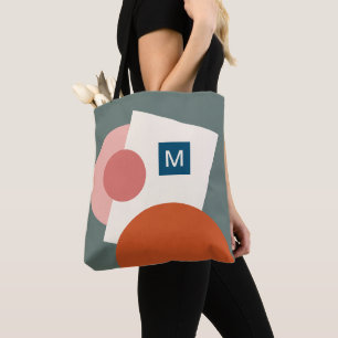 Personalisierte Schicke Abstrakte Geometrische Kre Tasche