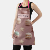 Personalisierte Schicke Pastell-Macarons-Muster-Sc Schürze (InSitu)