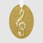Personalisierte schillernde funkelnd ornament (Rückseite)