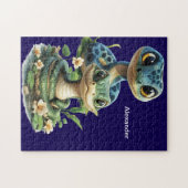 Personalisierte Schlange Puzzle (Horizontal)