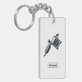 personalisierte Schlüsselhalter Schlüsselanhänger (Vorderseite links)