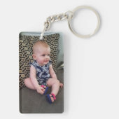 Personalisierte Schlüsselkette mit Ihrem Schlüsselanhänger (Rückseite)