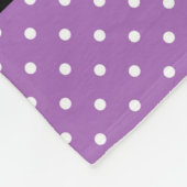 Personalisierte Schmetterlinge Fleecedecke (Ecke)