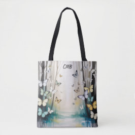 Personalisierte Schmetterlinge Subtil Tasche