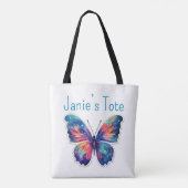 Personalisierte SchmetterlingsTasche Tasche (Rückseite)