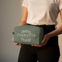 Personalisierte Schminktasche "Sage" als Geschenk 